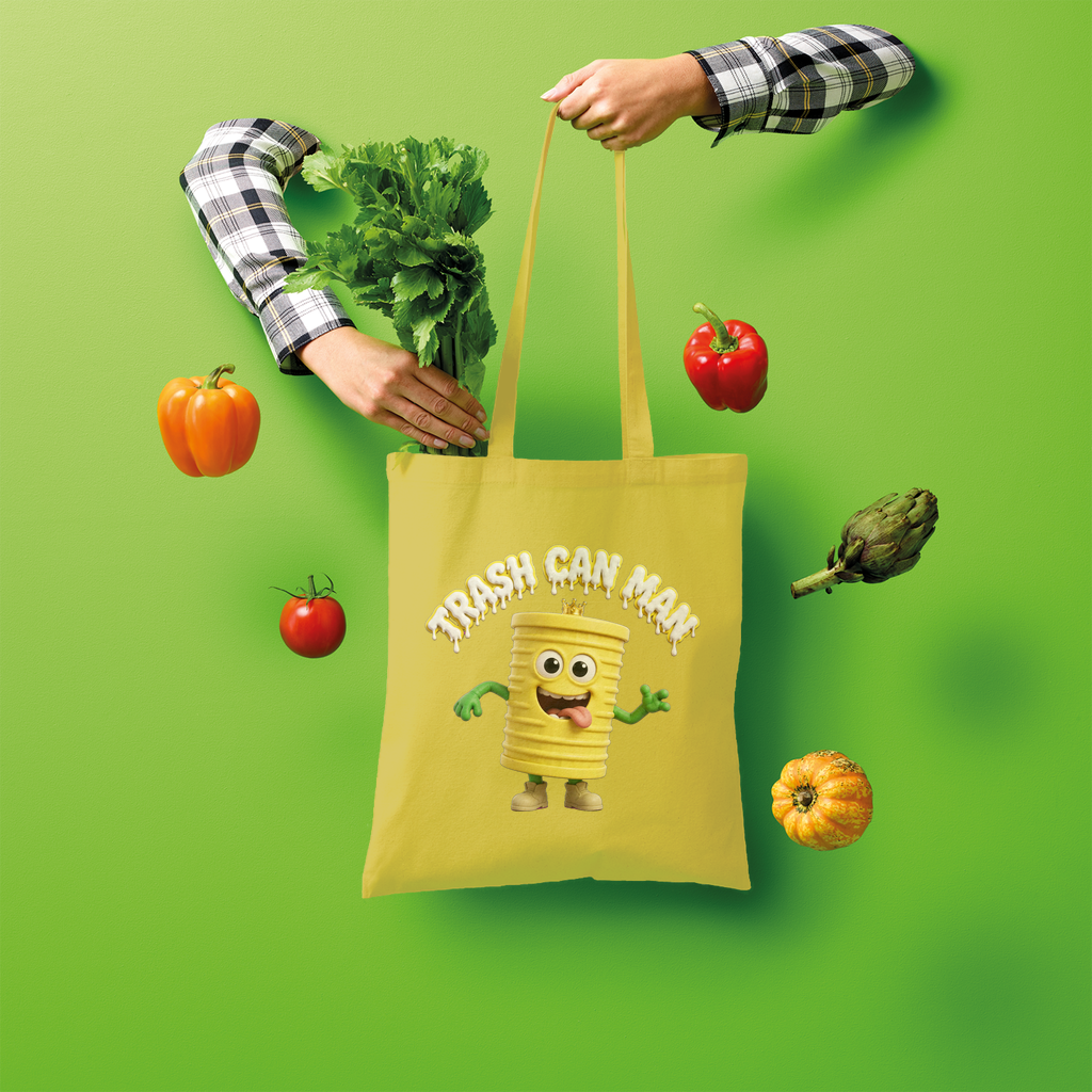 TRASH CAN MAN Shopper Tote Bag