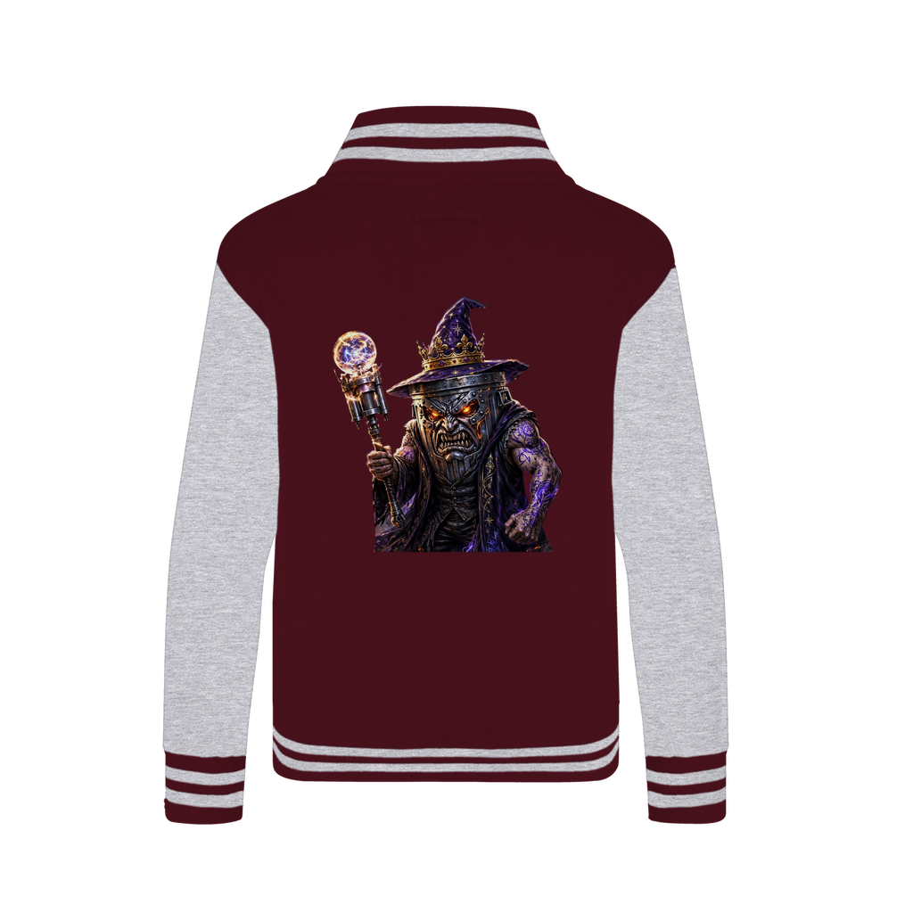 angry can man Varsity Jacket