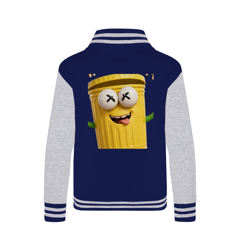 TRASH CAN MAN Varsity Jacket