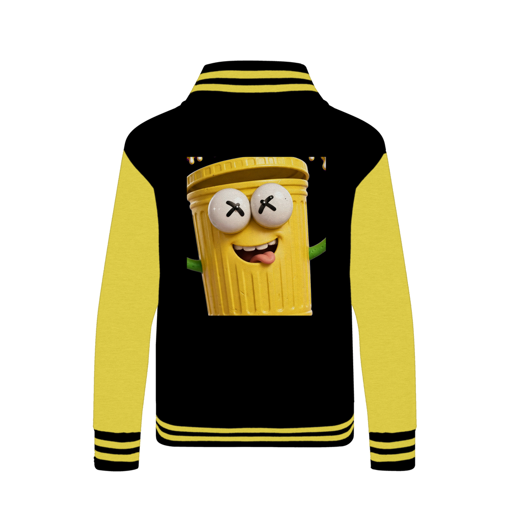 TRASH CAN MAN Varsity Jacket