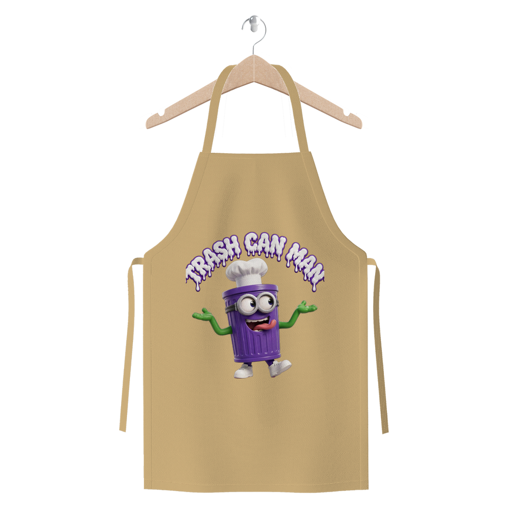 TRASH CAN MAN Premium Jersey Apron