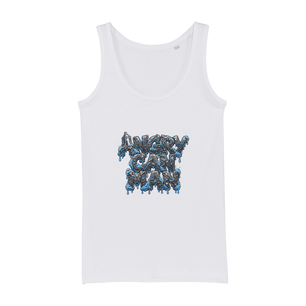 ANGRY CAN MAN 2.0 Organic Jersey Womens Tank Top