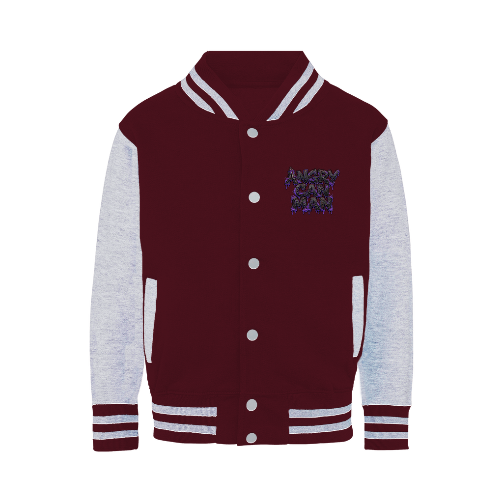 ANGRY CAN MAN 2.0 Varsity Jacket