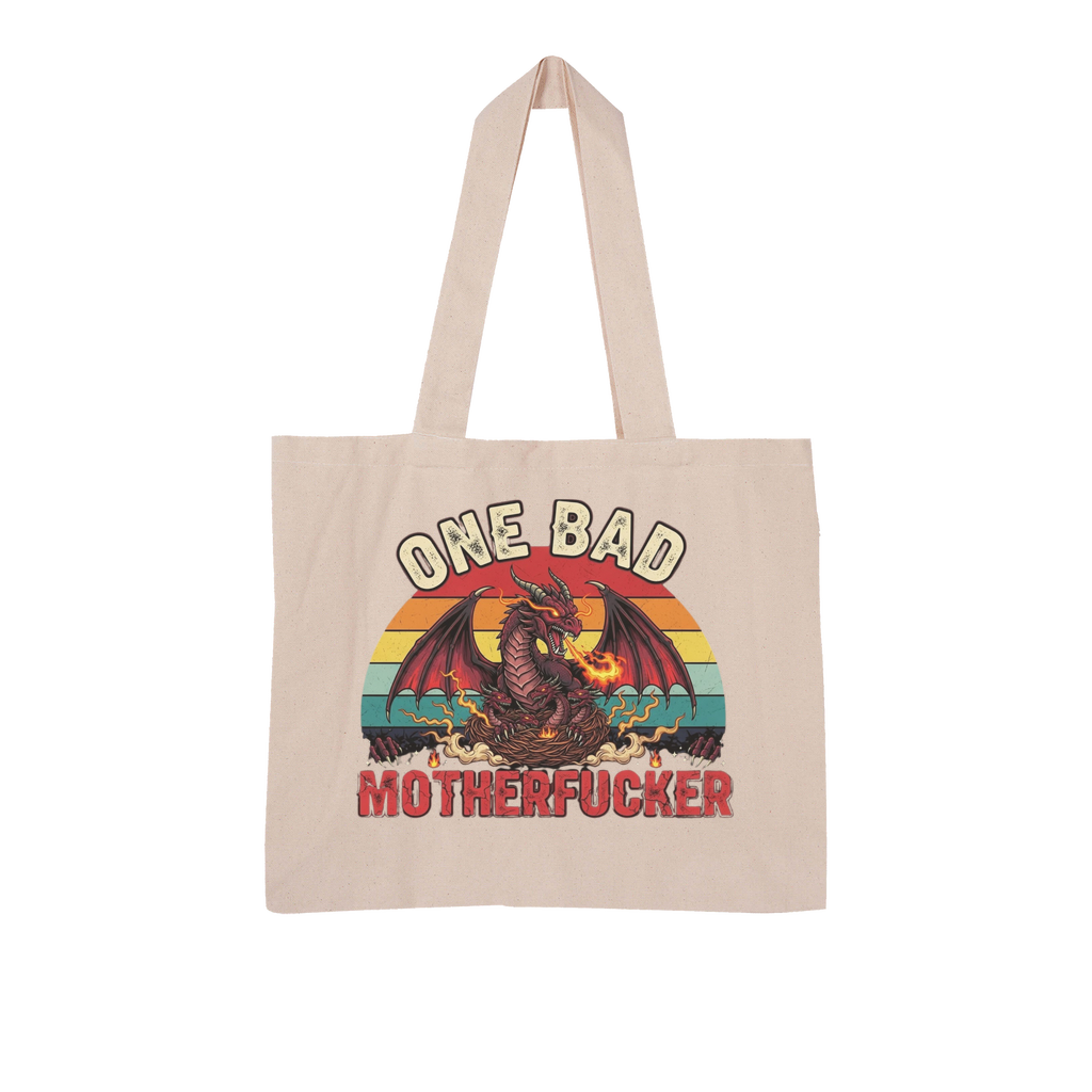 SARCASM 105 Large Organic Tote Bag