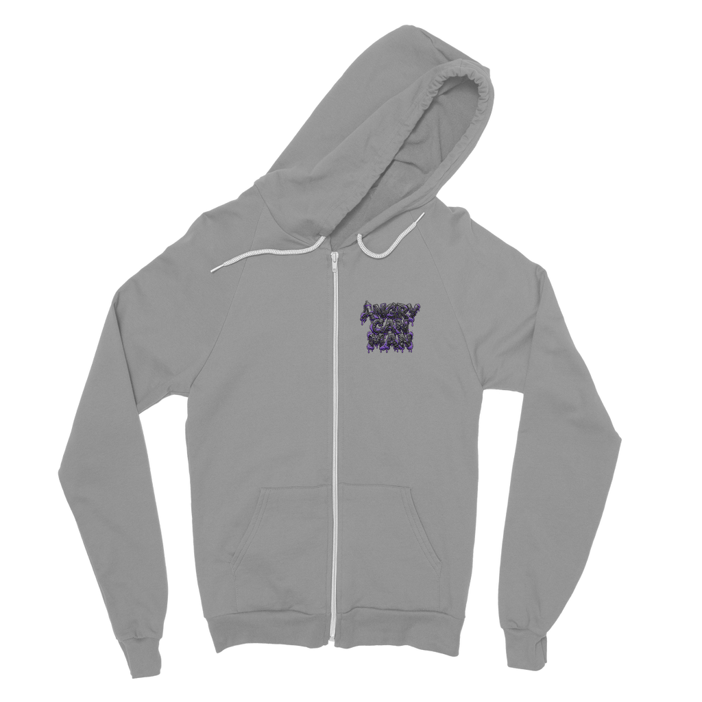 ANGRY CAN MAN 2.0 Classic Adult Zip Hoodie