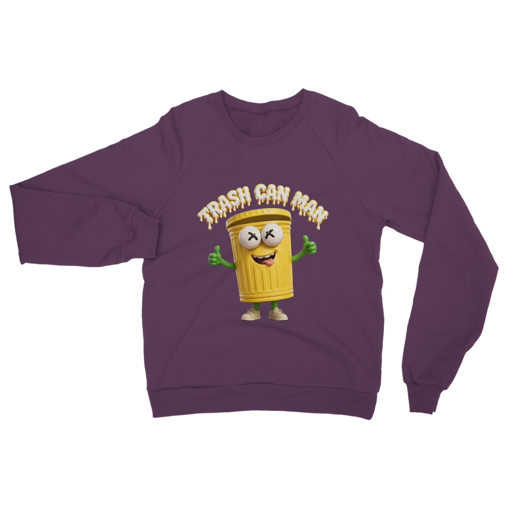 TRASH CAN MAN Classic Adult Sweatshirt
