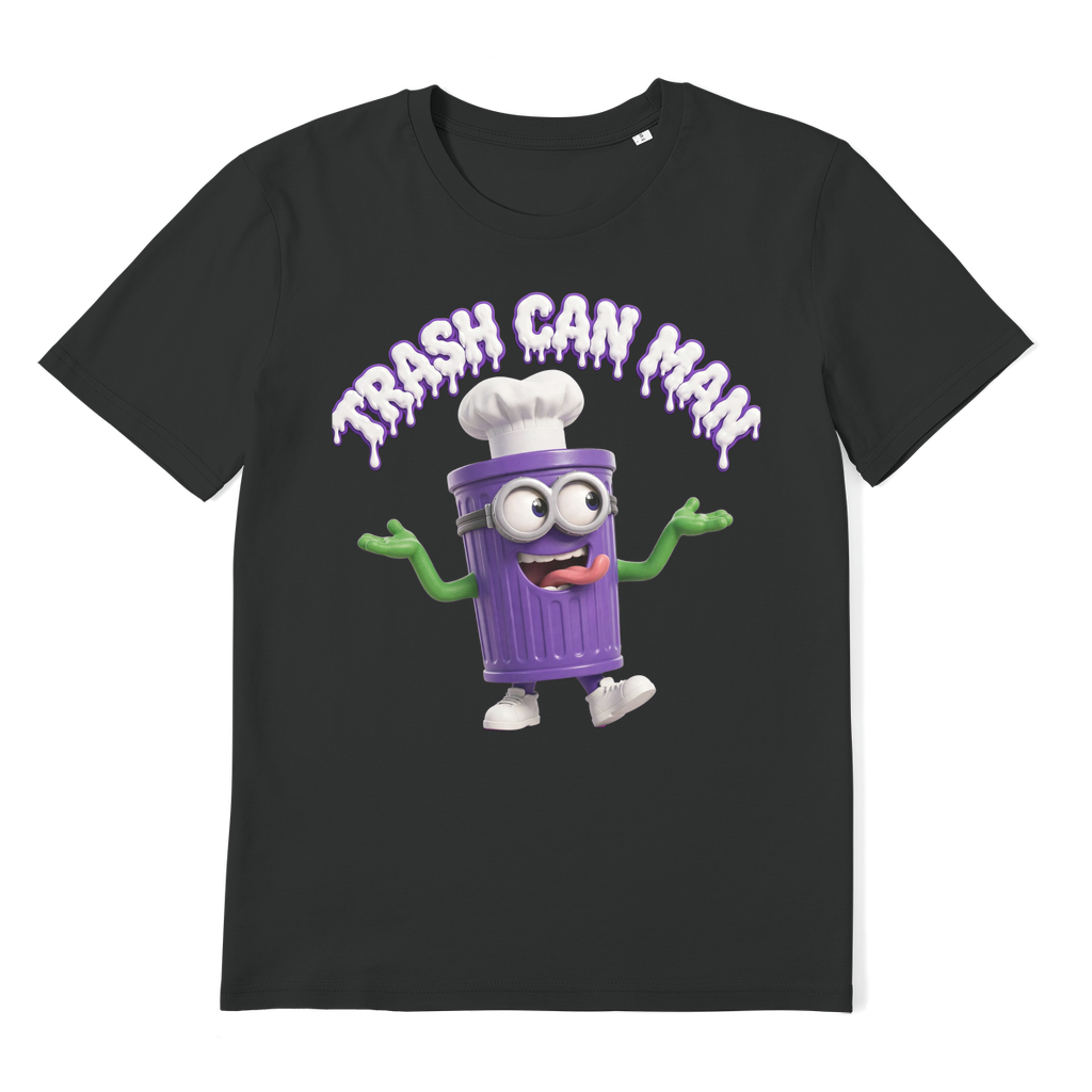 TRASH CAN MAN Premium Organic Adult T-Shirt