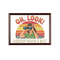 SARCASM 105 Sublimation Wall Plaque