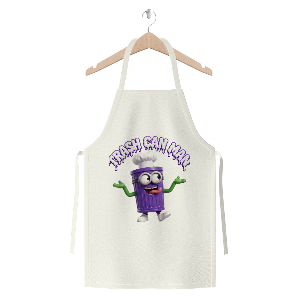 TRASH CAN MAN Premium Jersey Apron