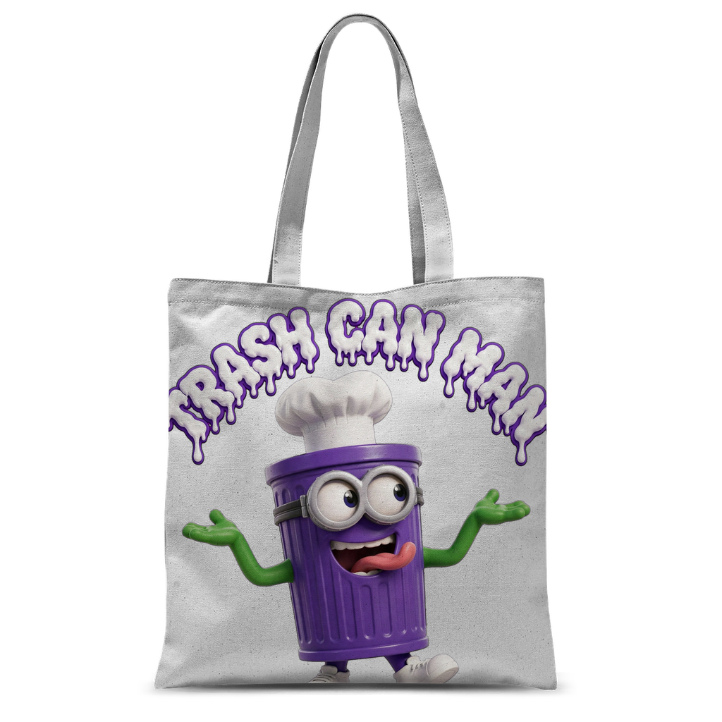 TRASH CAN MAN Classic Sublimation Tote Bag