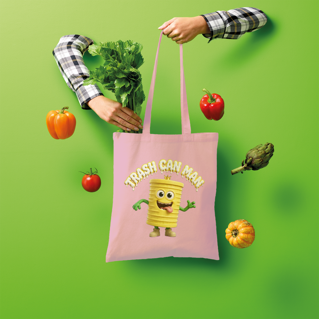 TRASH CAN MAN Shopper Tote Bag
