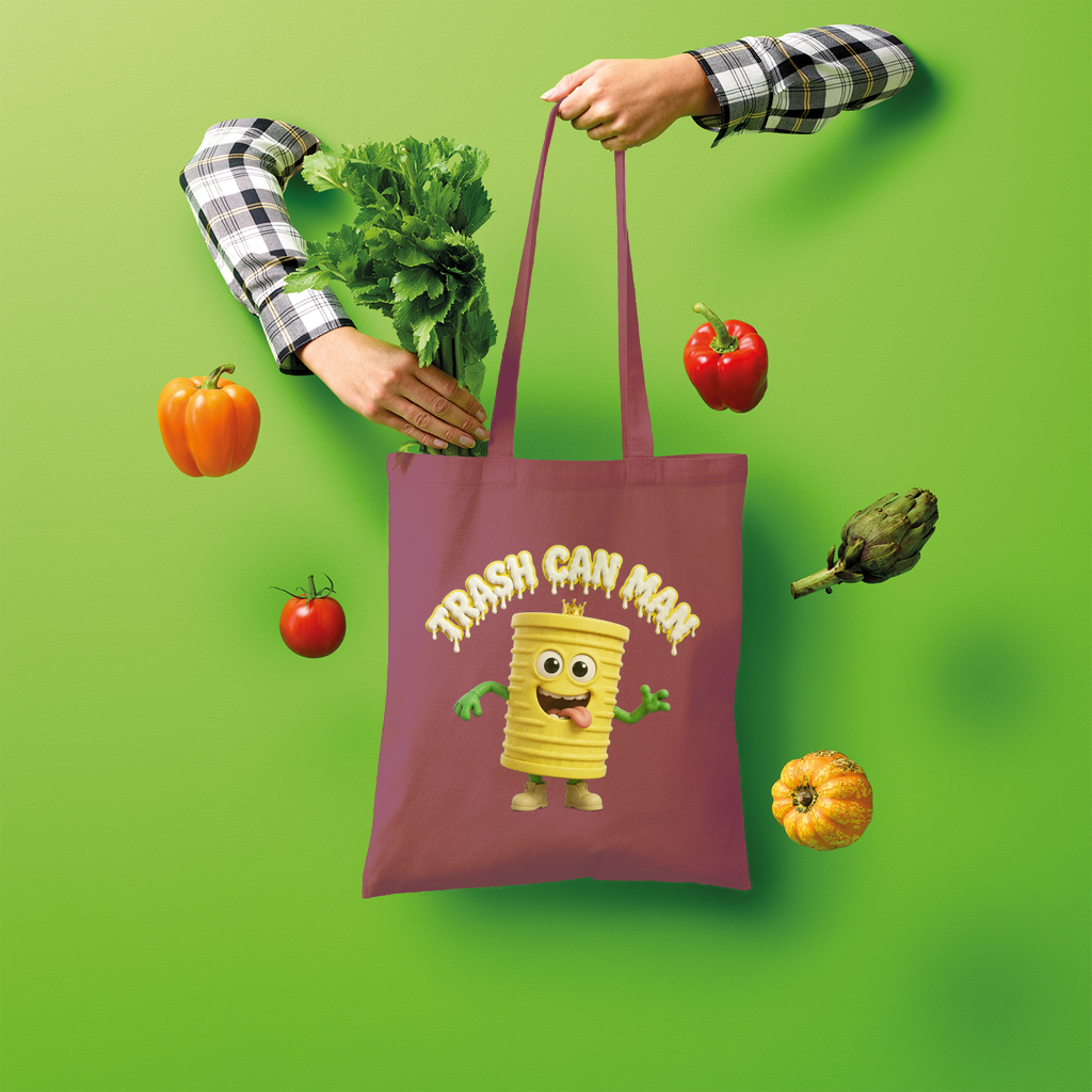 TRASH CAN MAN Shopper Tote Bag