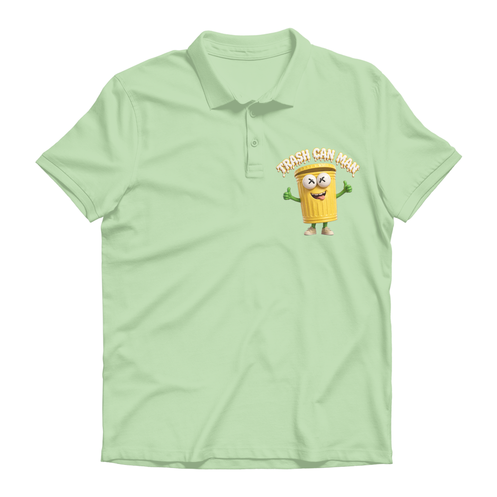 TRASH CAN MAN Premium Adult Polo Shirt