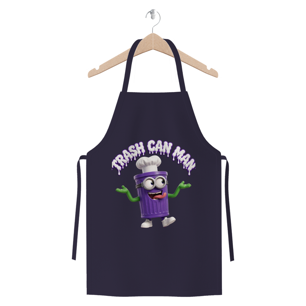 TRASH CAN MAN Premium Jersey Apron