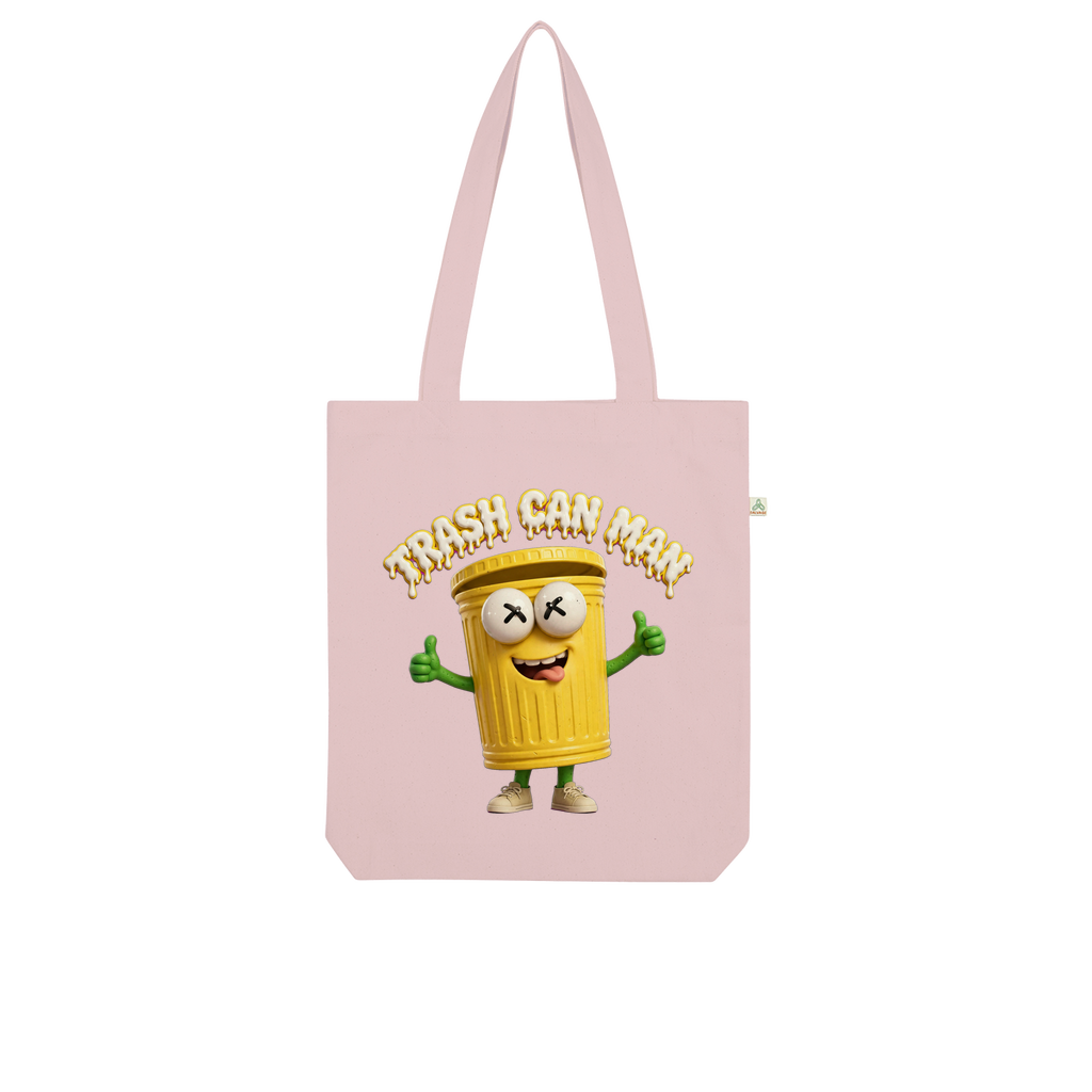 TRASH CAN MAN Organic Tote Bag