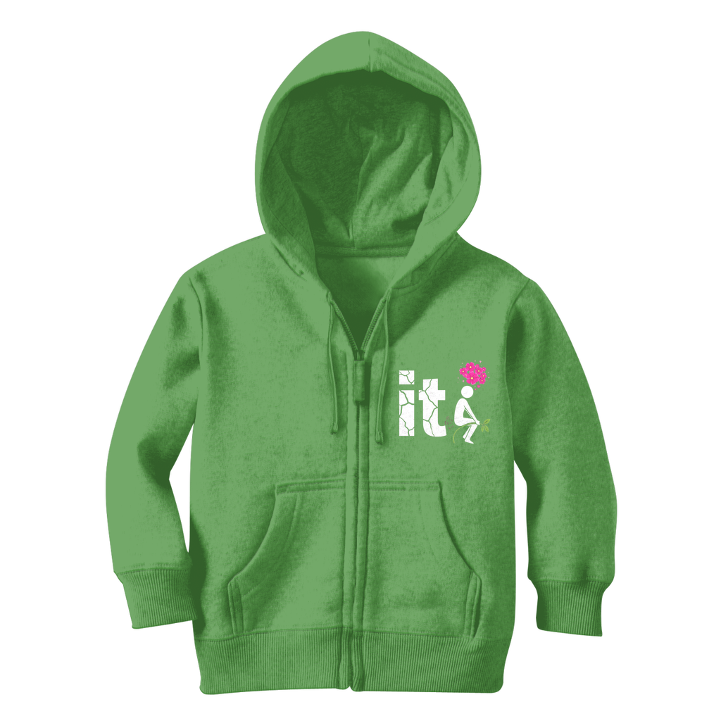 SARCASM 105 Classic Kids Zip Hoodie