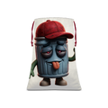 ANGRY CAN MAN 3.0 Sublimation Linen Drawstring Sack