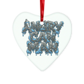 ANGRY CAN MAN 2.0 Glass Hanging Ornament