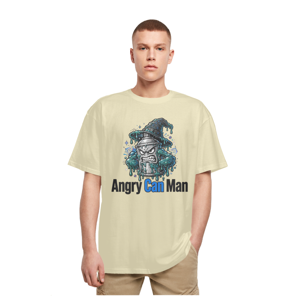 ANGRY CAN MAN 2.0 Heavy Oversized T-Shirt
