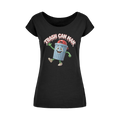 TRASH CAN MAN Wide Neck Womens T-Shirt XS-5XL