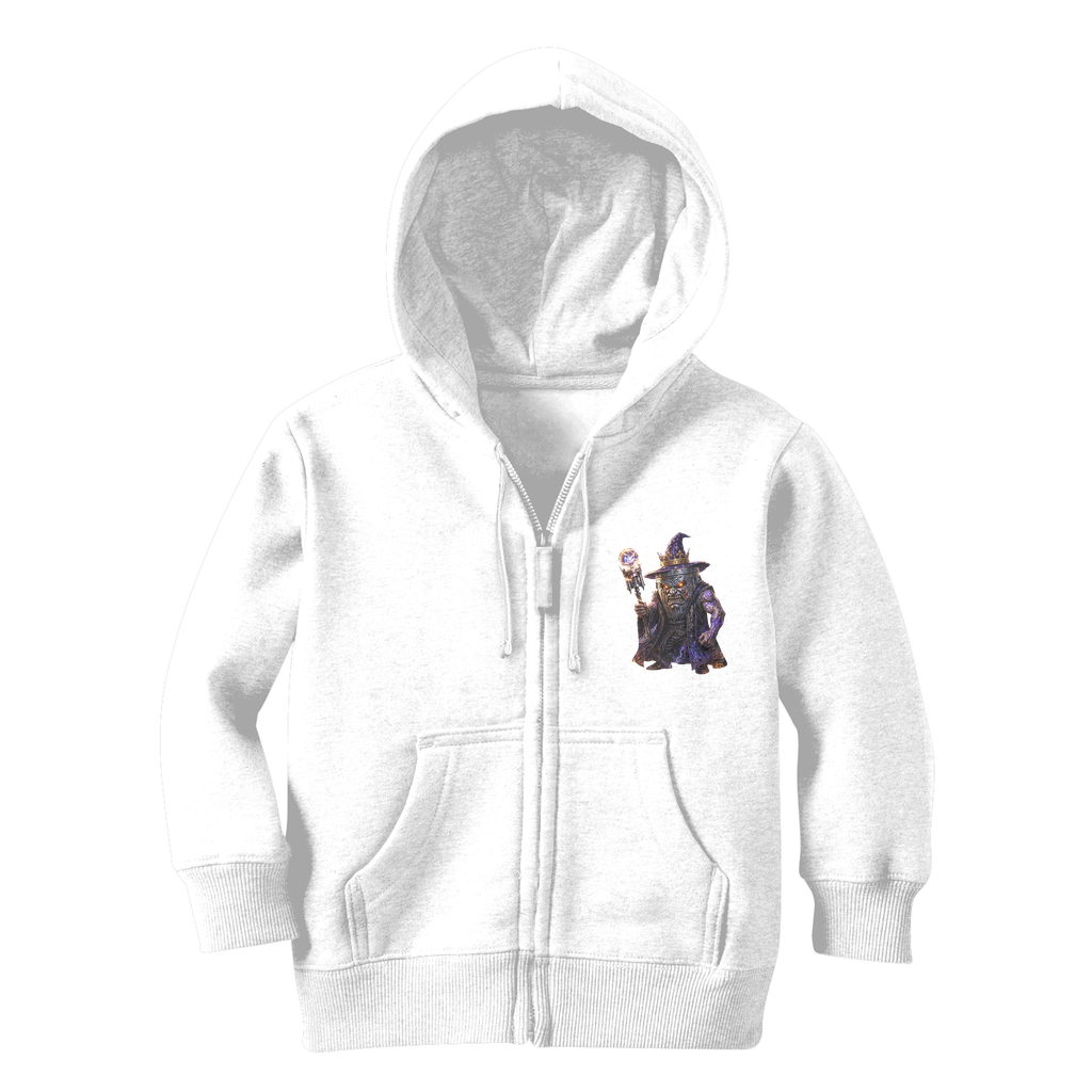 angry can man Classic Kids Zip Hoodie