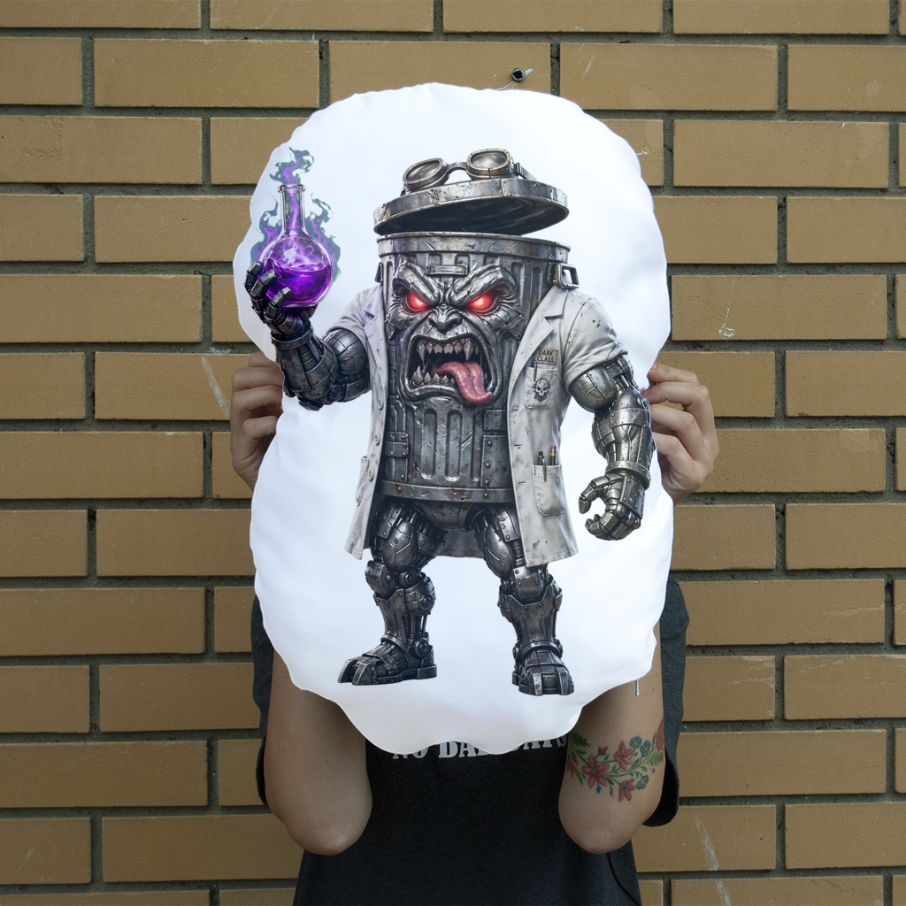 ANGRY CAN MAN 3.0 Giant Face Cushion