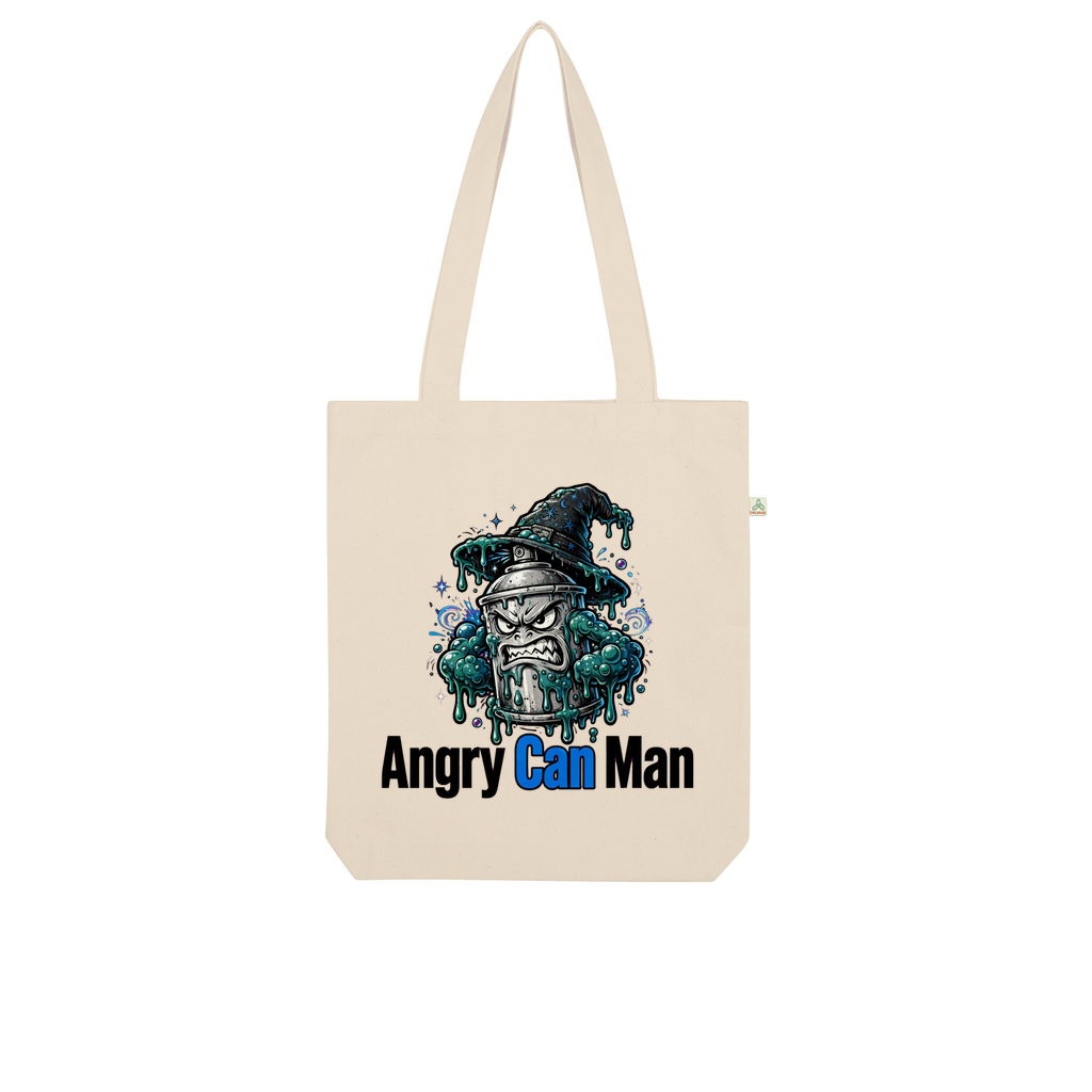 ANGRY CAN MAN 2.0 Organic Tote Bag