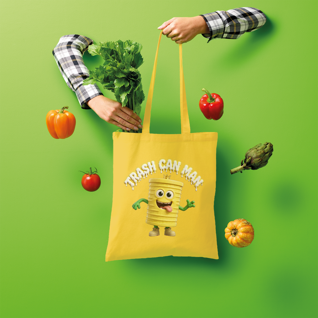 TRASH CAN MAN Shopper Tote Bag