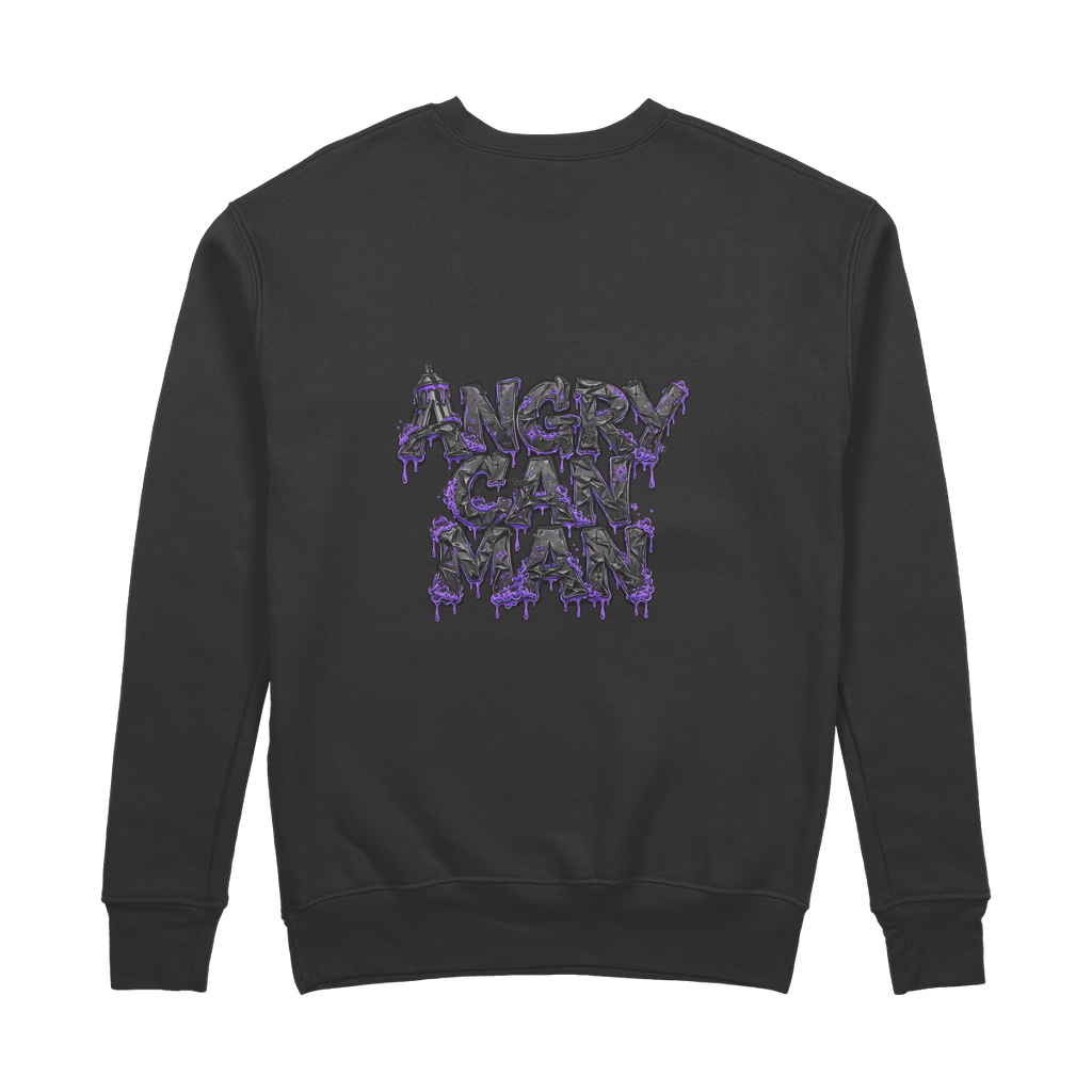 ANGRY CAN MAN 3.0 100% Organic Cotton Sweatshirt
