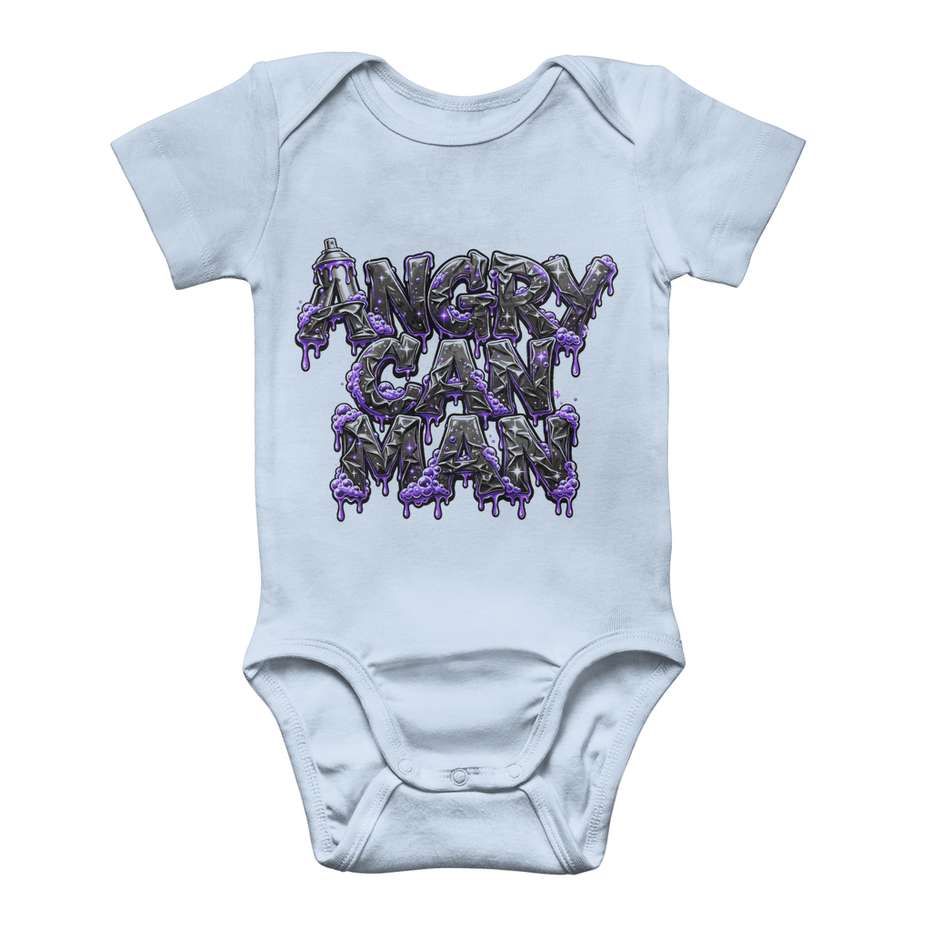 ANGRY CAN MAN 3.0 Classic Baby Onesie Bodysuit