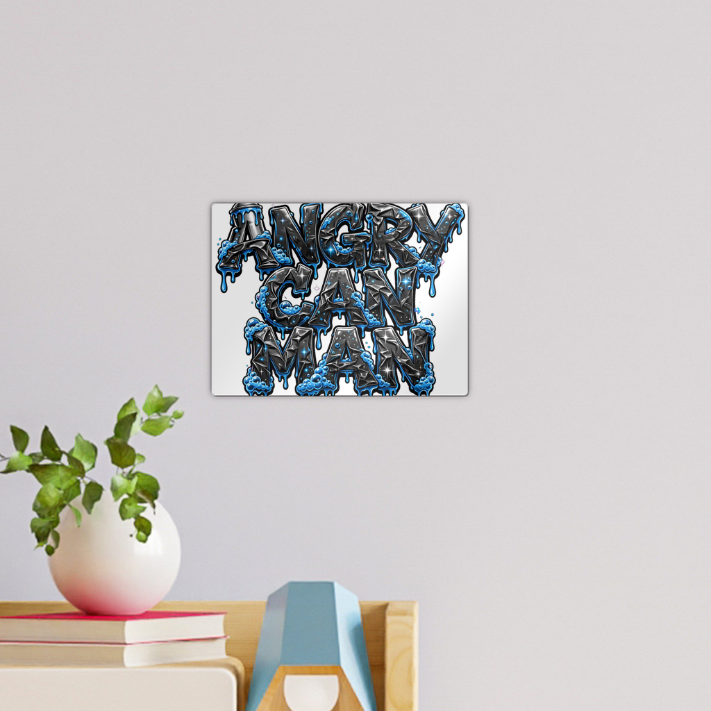 ANGRY CAN MAN 2.0 Wall Tile