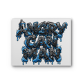 ANGRY CAN MAN 2.0 Premium Stretched Canvas