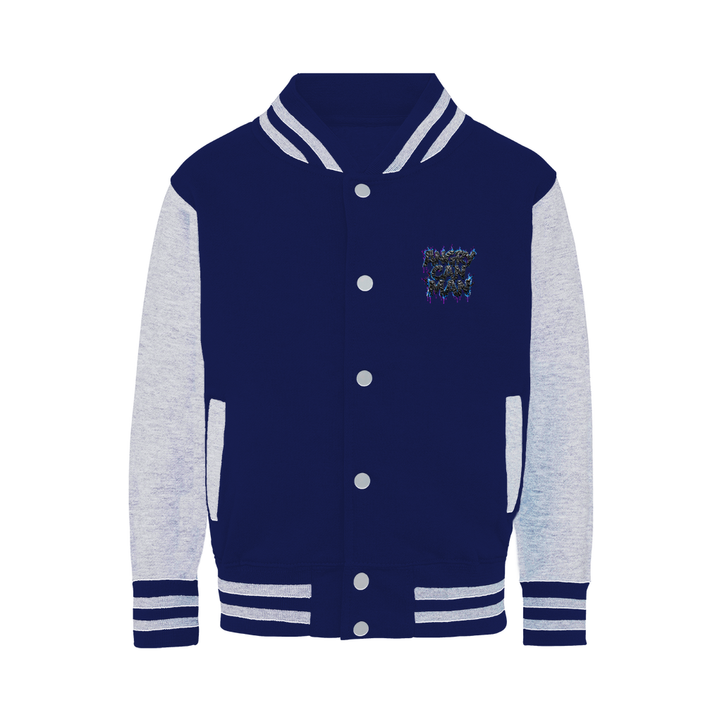 angry can man Varsity Jacket