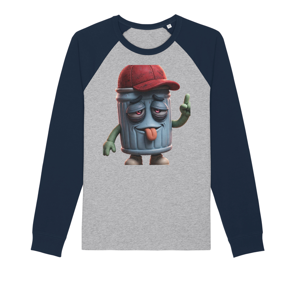 ANGRY CAN MAN 3.0 Premium Raglan Long Sleeve Shirt