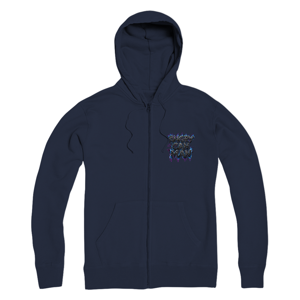 angry can man Premium Adult Zip Hoodie