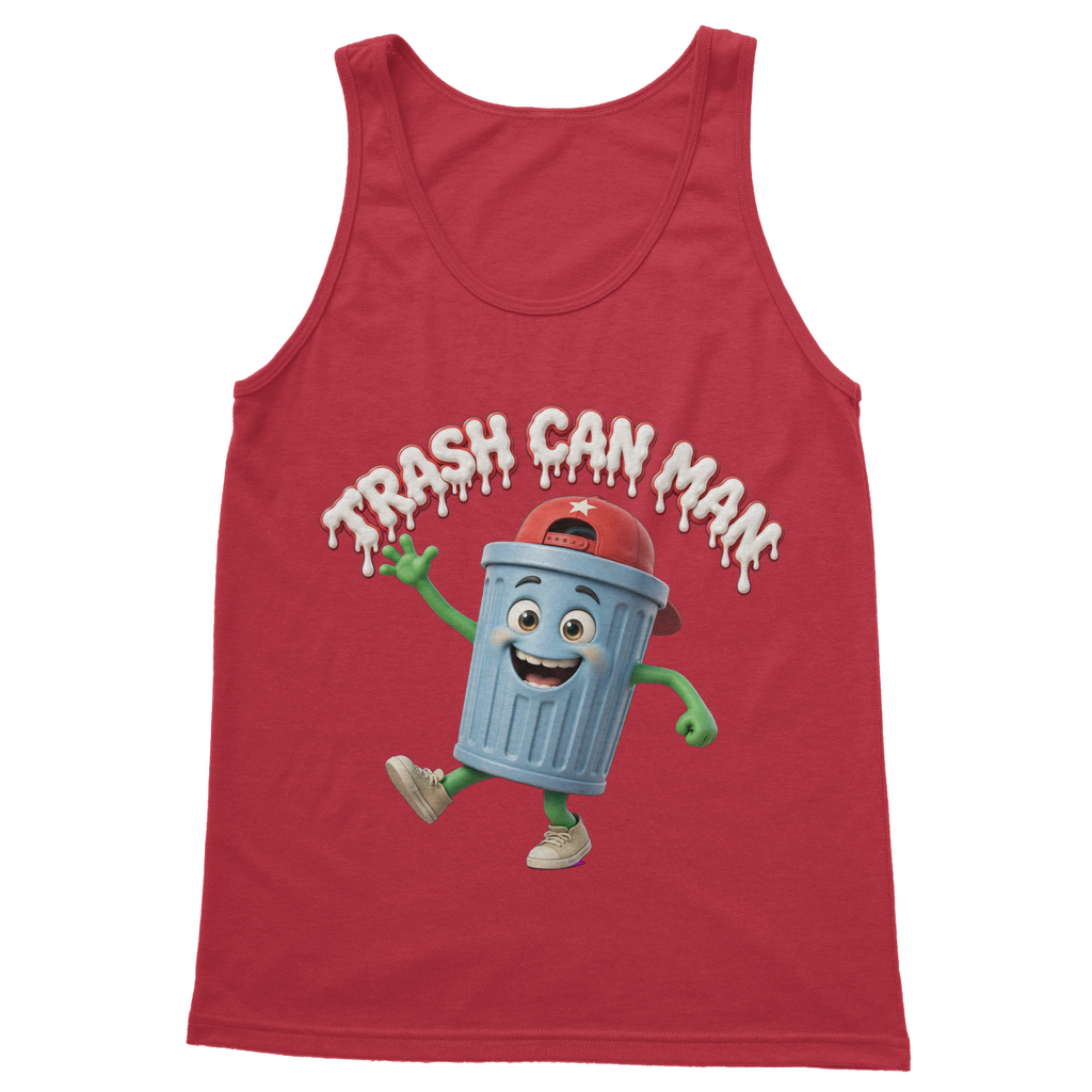 TRASH CAN MAN Classic Adult Vest Top