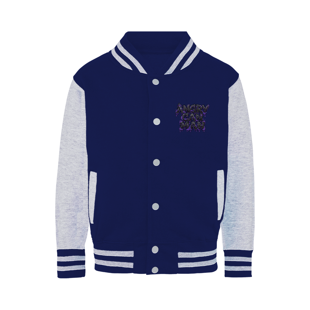 ANGRY CAN MAN 2.0 Varsity Jacket