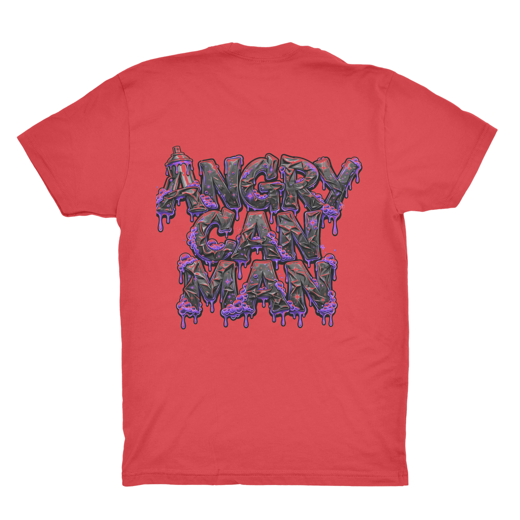 ANGRY CAN MAN 3.0 Organic Adult T-Shirt
