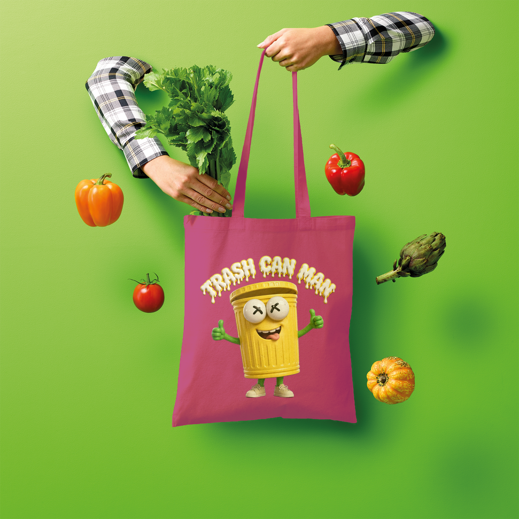 TRASH CAN MAN Shopper Tote Bag