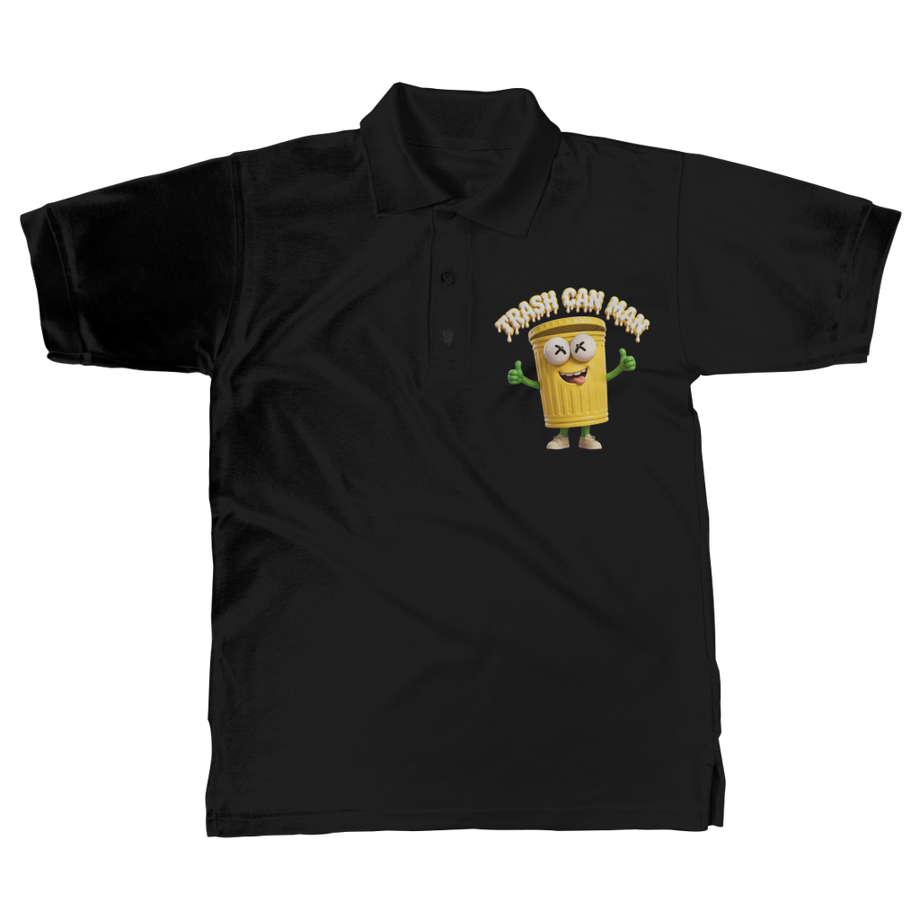 TRASH CAN MAN Classic Adult Polo Shirt