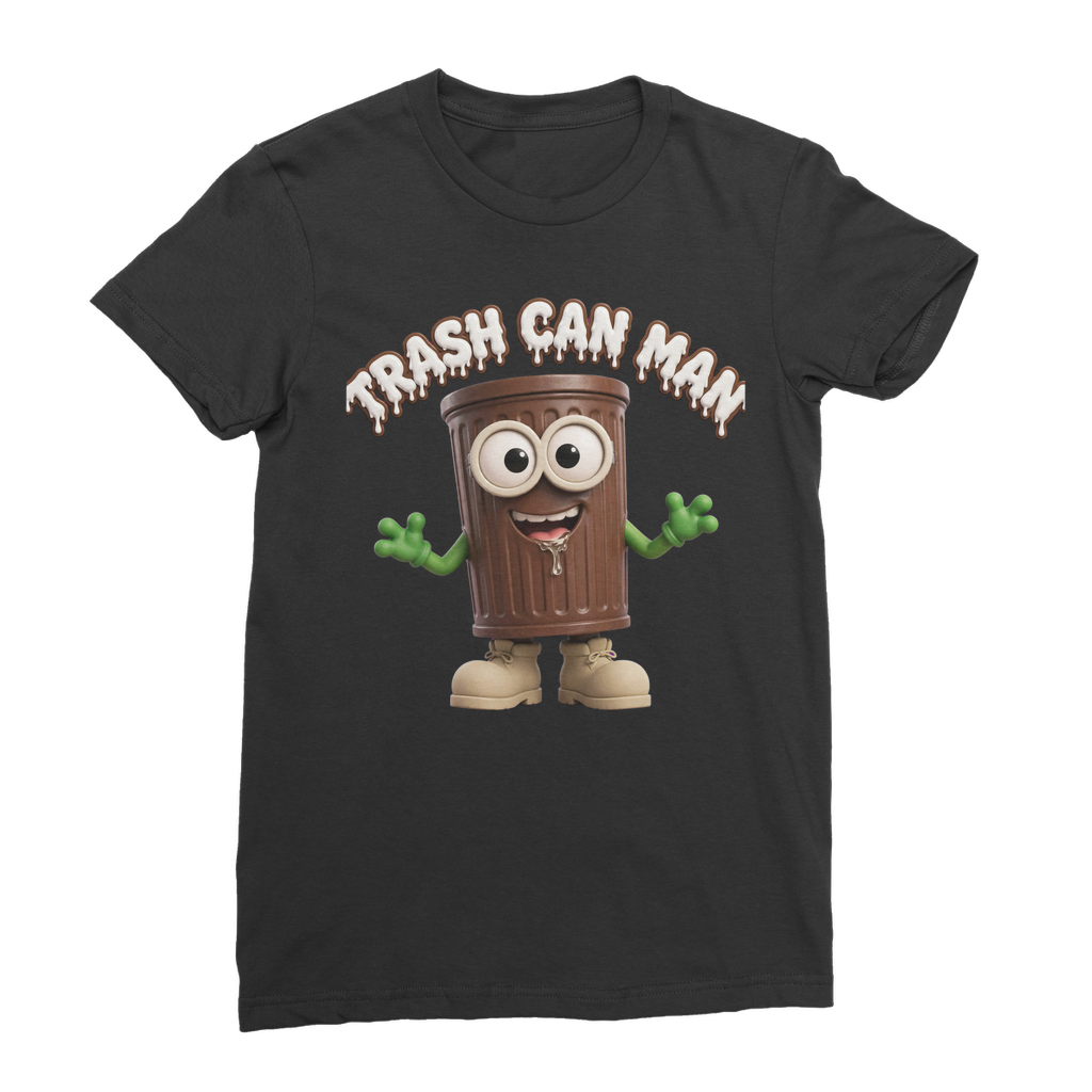 TRASH CAN MAN Premium Jersey Women's T-Shirt