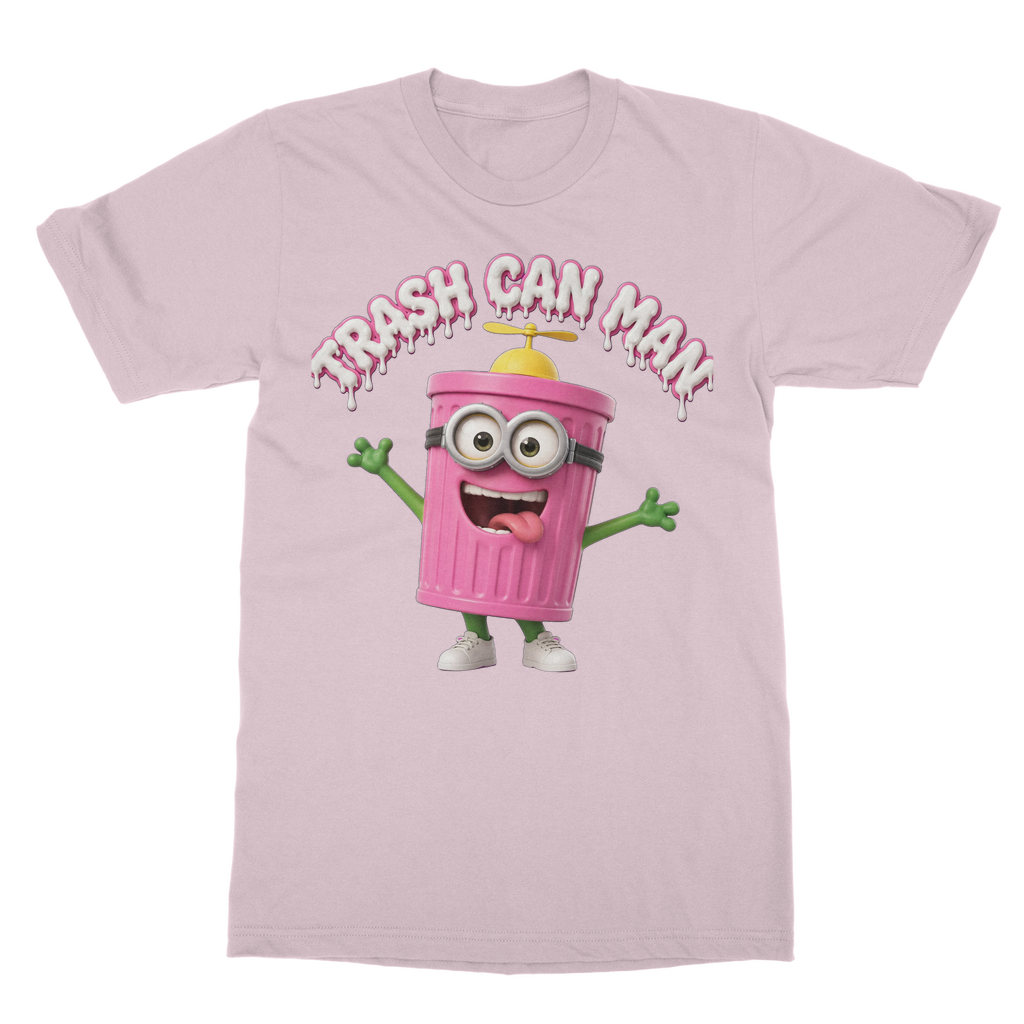 TRASH CAN MAN Classic Heavy Cotton Adult T-Shirt