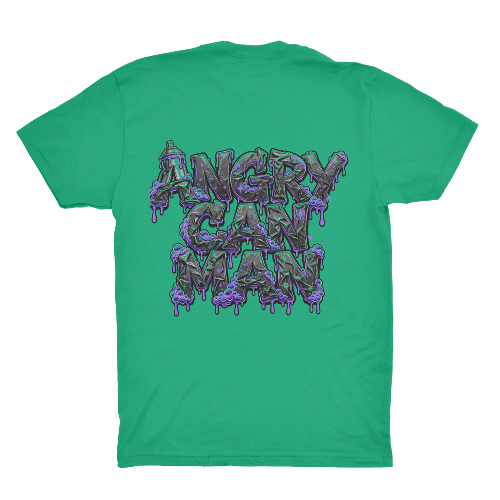 ANGRY CAN MAN 3.0 Organic Adult T-Shirt