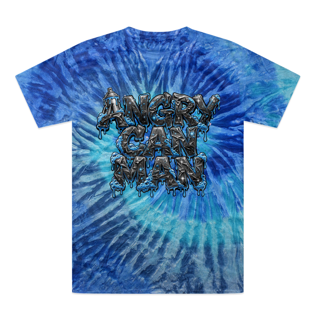 ANGRY CAN MAN 2.0 Tie-Dye T-Shirt