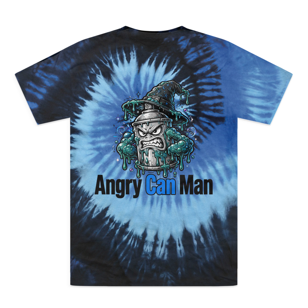 ANGRY CAN MAN 2.0 Tie-Dye T-Shirt