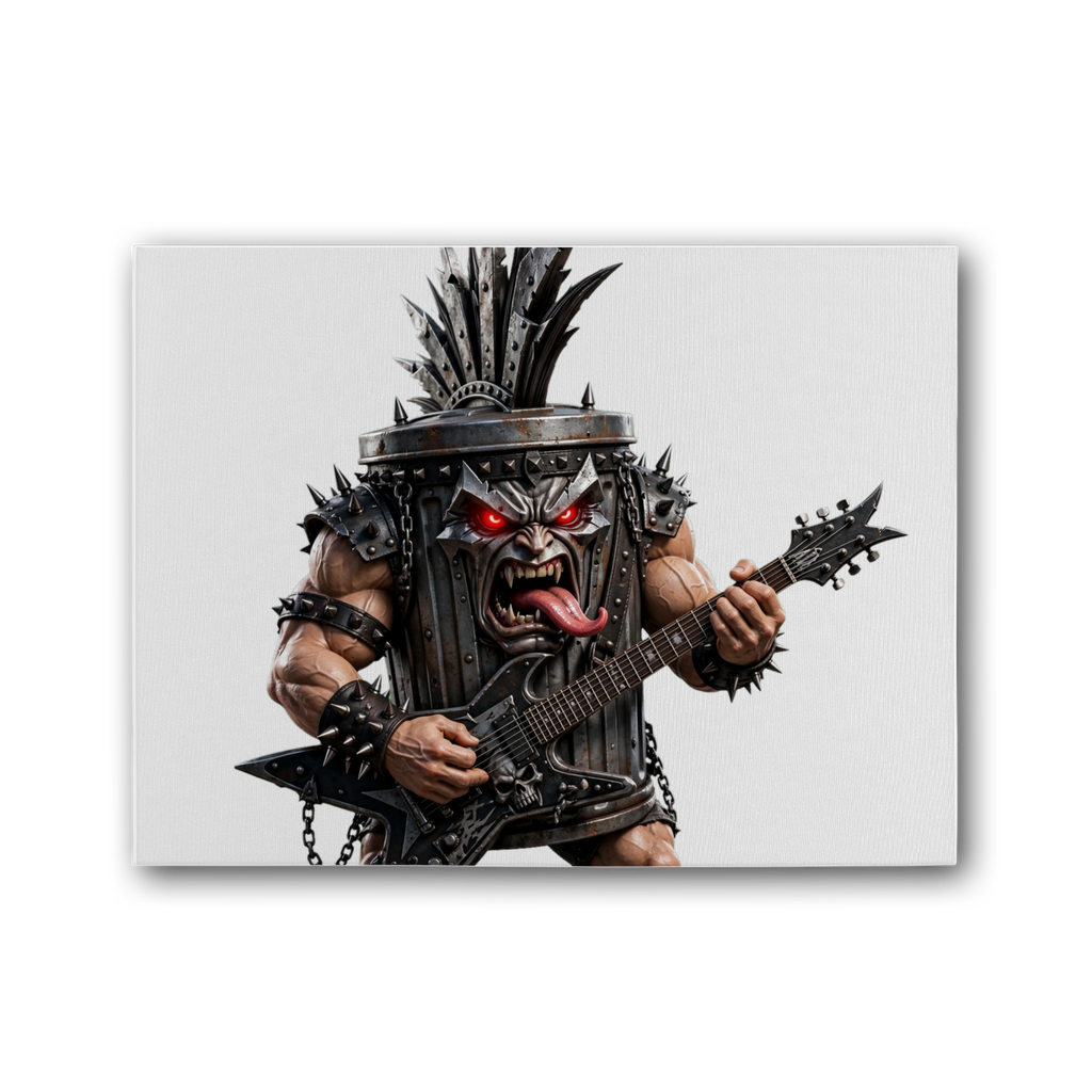 ANGRY CAN MAN 3.0 Premium Stretched Canvas