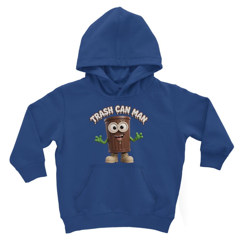 TRASH CAN MAN Classic Kids Hoodie