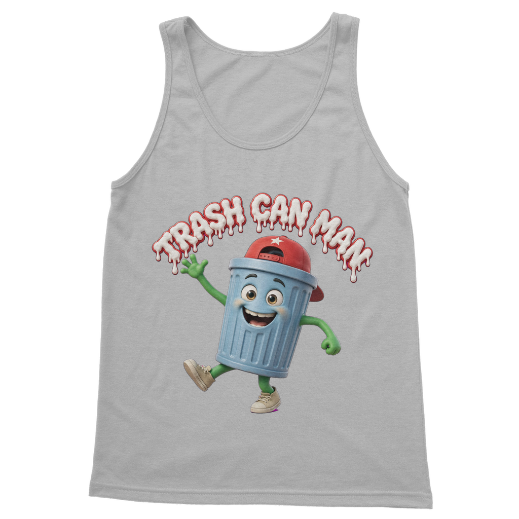 TRASH CAN MAN Classic Adult Vest Top
