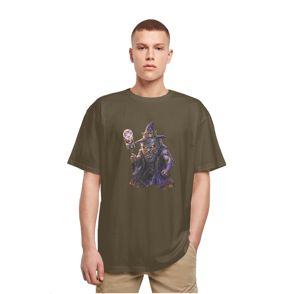 angry can man Heavy Oversized T-Shirt