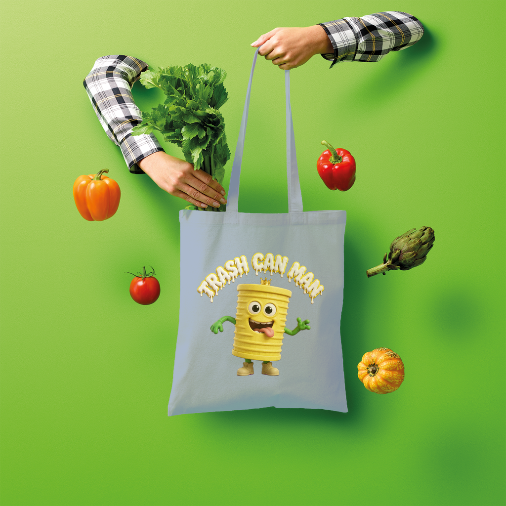 TRASH CAN MAN Shopper Tote Bag